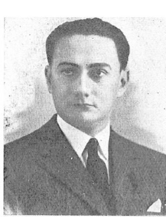 Carlos A. Pedretti, abogado. Retrato publicado en Italiani nel Paraguay. Estirpe itálica en Paraguay, bajo el encabezamiento «Carlos A. Pedretti — ABOGADO — Ten